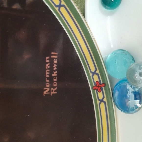 P2e - Knowles Norman Rockwell "A Young Man's Dream" 1986 LE Collector's Plate - Picture 2 of 9